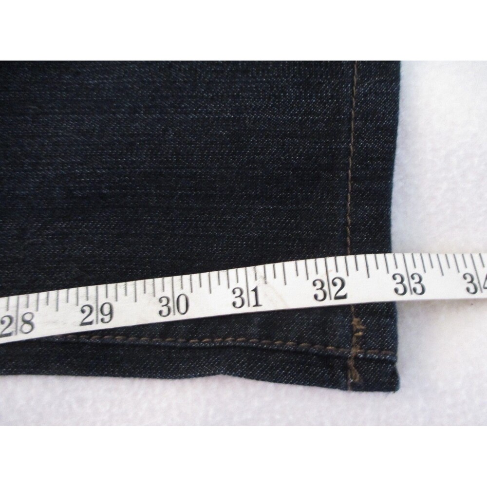 Style & Co Jeans Women's Size 12 Blue Straight Leg Pockets Comfort Waist - Picture 6 of 6
